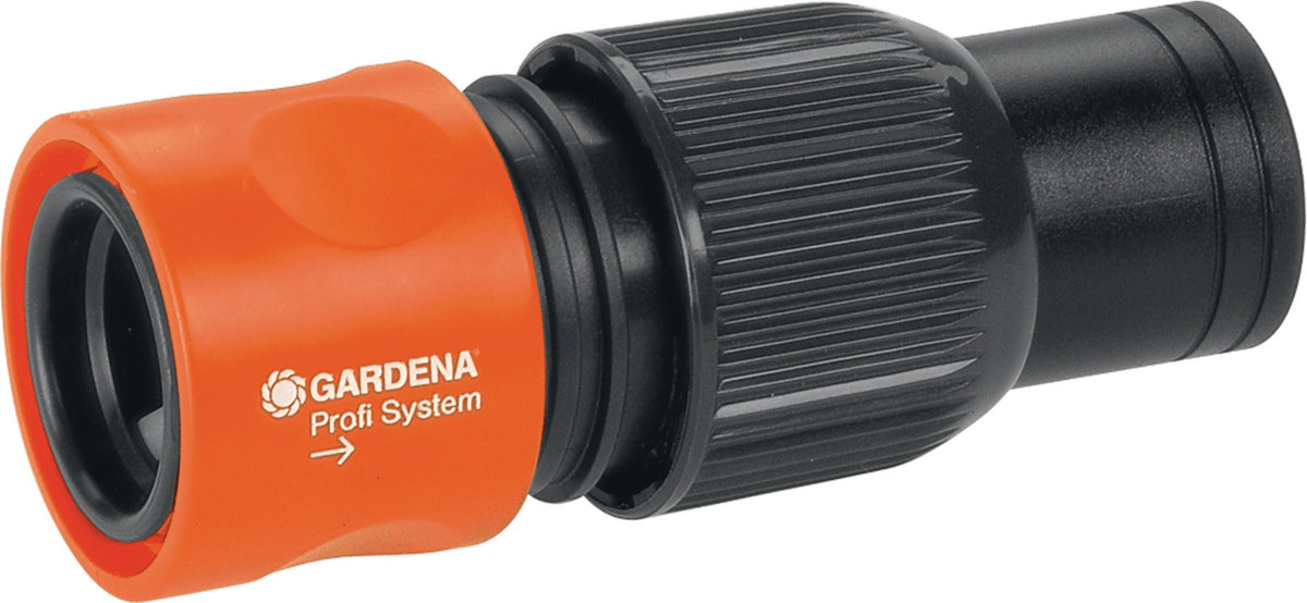 GARDENA Schlauchstück 3/4 Zoll 19 mm – Kunststoff-Schnellkupplung für hohen Wasserdurchfluss, 10er-Pack