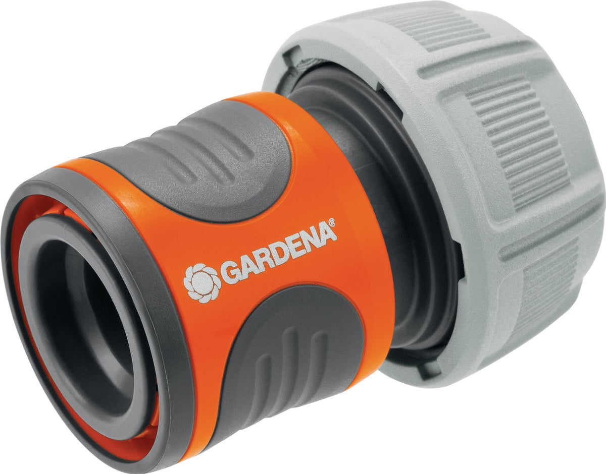 GARDENA Schlauchkupplung 1/2, 5/8 Zoll 13, 15 mm – frostbeständige Kunststoff-Schnellkupplung