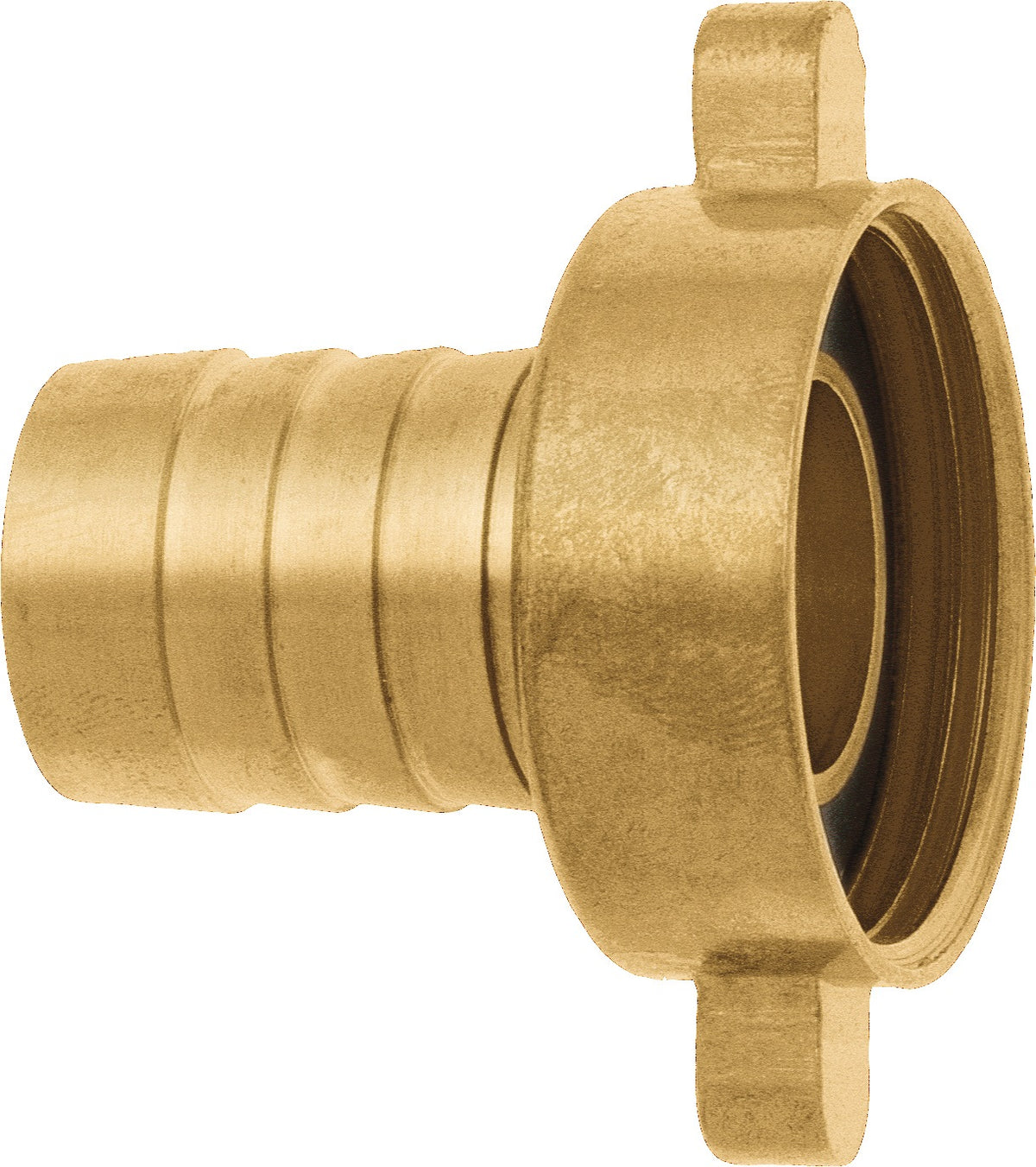 GEKA 2/3-Schlauchverschraubung Messing 13 mm Schlauch IG 3/4 Zoll – 10 Stück