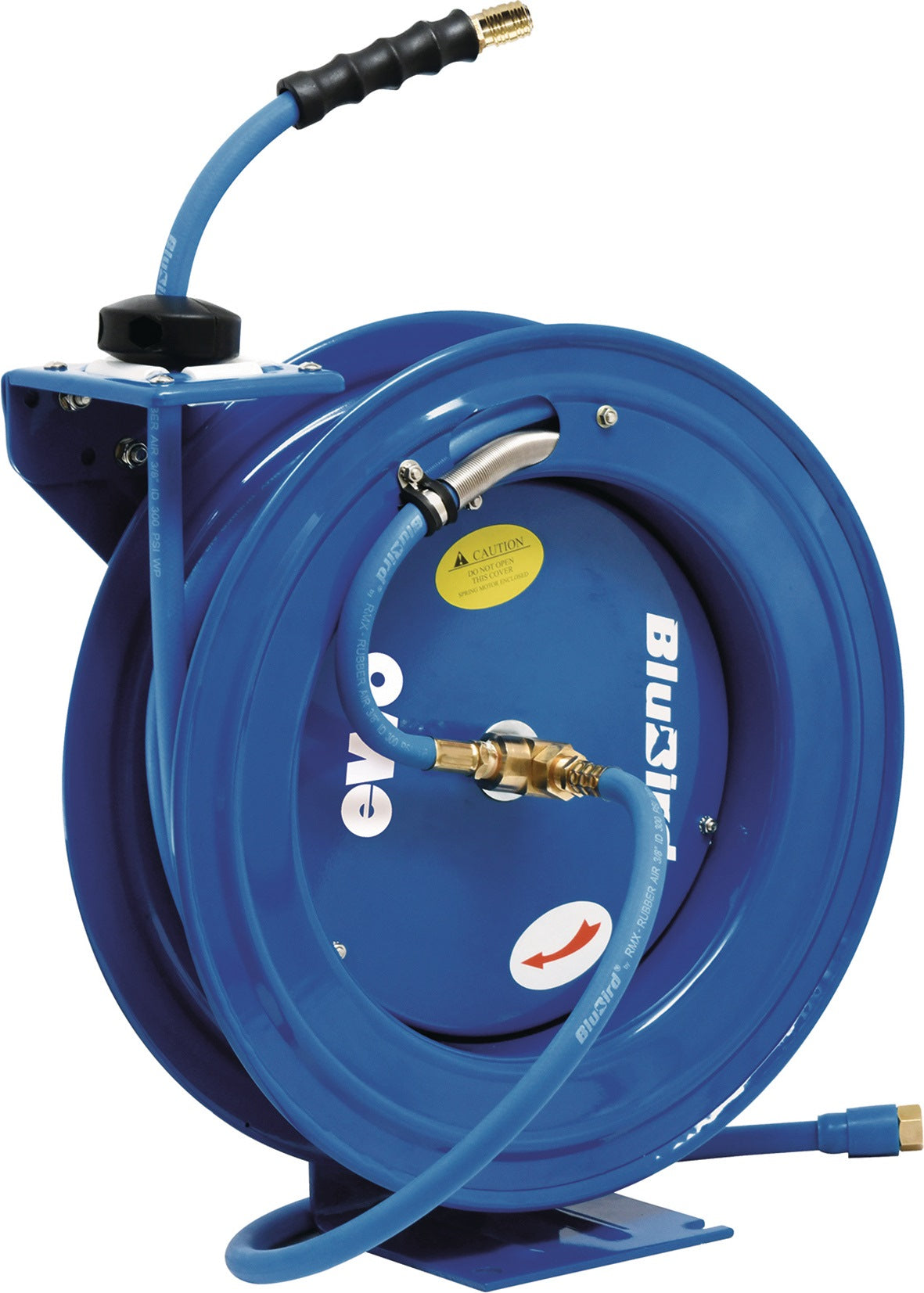 EWO Schlauchaufroller BluBird für Luft und Wasser, 20 m, Metallgehäuse, DN 7,2