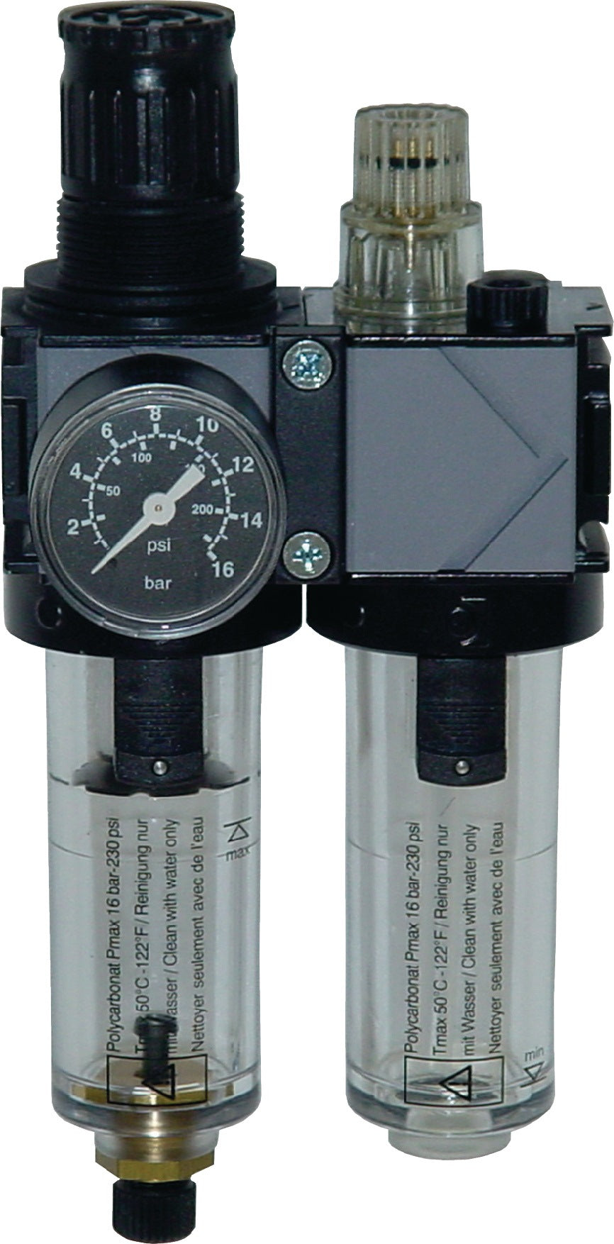 EWO Wartungseinheit Typ 488 variobloc G 1/4 Zoll 2-tlg. 1500 Nl/min