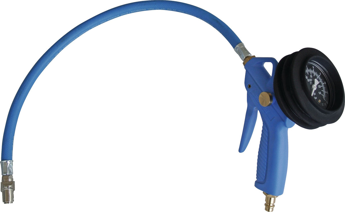 EWO Handreifenfüllmesser pneulight DN 7,2 mit Momentstecker und Präzisionsmanometer