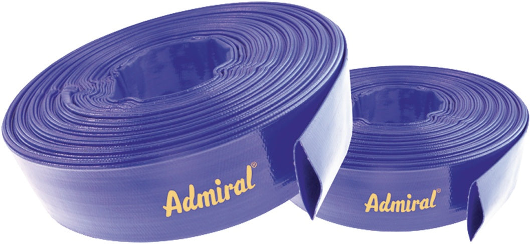 ADMIRAL Flachschlauch Admi®Flat ID 150 mm, 50 m blau – flexibel & abriebfest