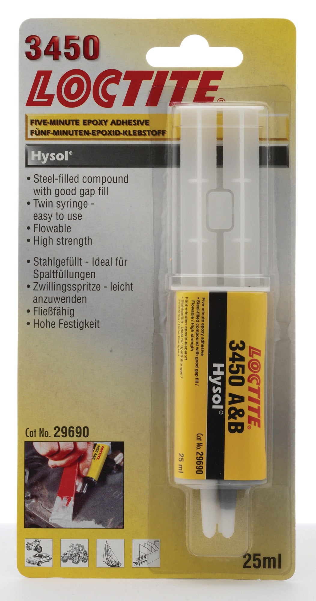 LOCTITE 2K-Epoxidflüssigmetall EA 3450 25 ml Doppelspritze