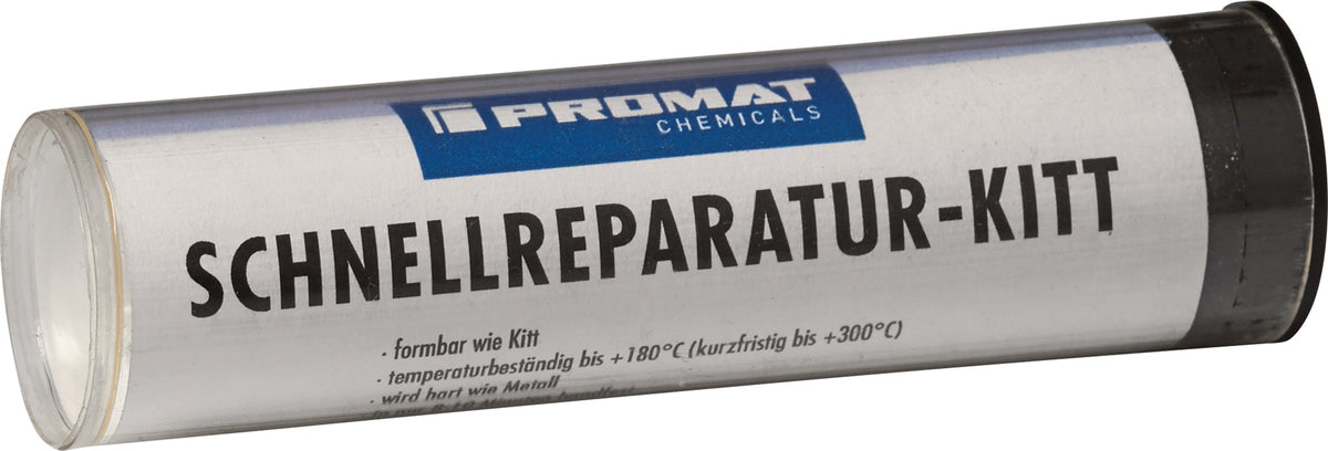 PROMAT CHEMICALS Schnellreparaturkitt grau-schwarz 56g Stick – 2K-Reparaturkitt für Metall, Holz, Kunststoff