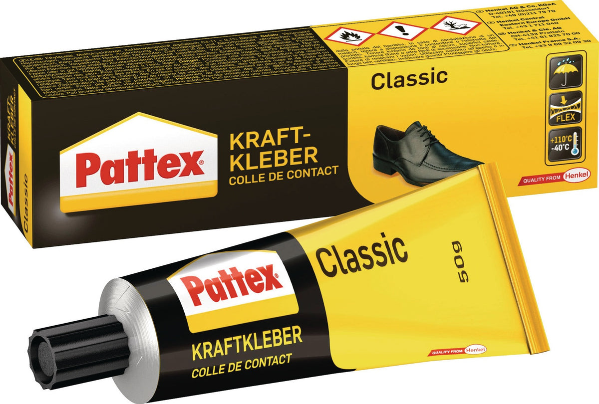 PATTEX Kraftkleber Classic Liquid 50g Tube -40°C bis +110°C