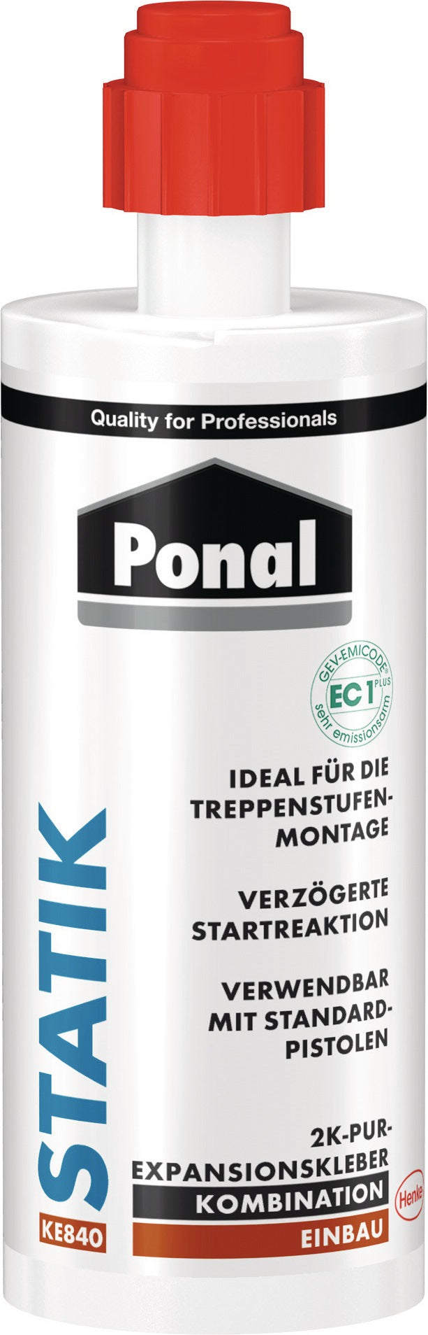 PONAL 2K-Expansionskleber Statik 165 g Kartusche – 10 Stück Montagekleber