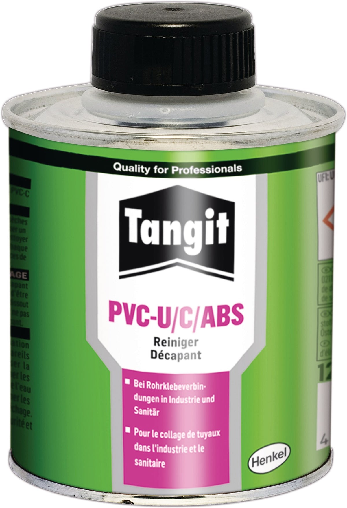 TANGIT Spezialreiniger PVC-U/PVC-C/ABS 125 ml Dose – Reinigung vor der Verklebung
