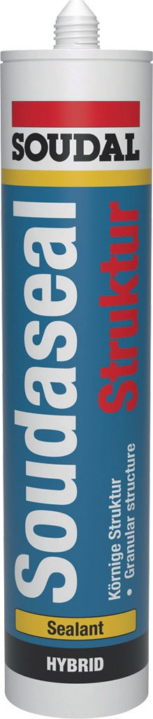 SOUDASEAL STRUKTUR Weiß 290 ml Kartusche – Hybrid-Polymer Kleb- und Dichtstoff von SOUDAL