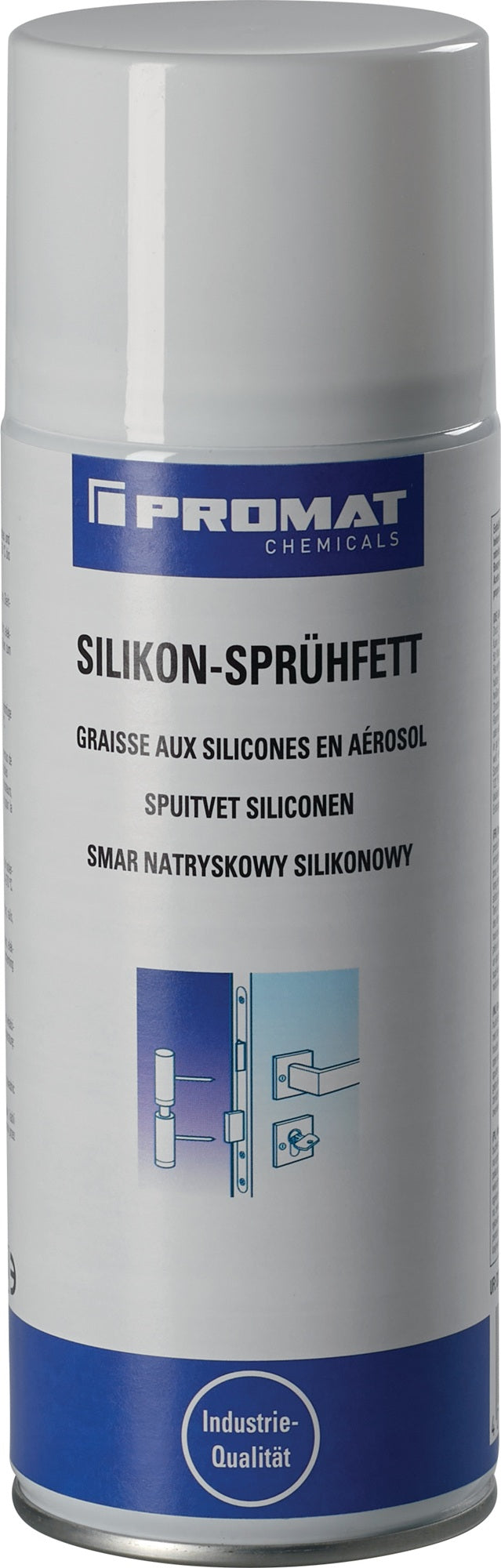 PROMAT CHEMICALS Silikonsprühfett weiß 400 ml Spraydose – 12 Stück