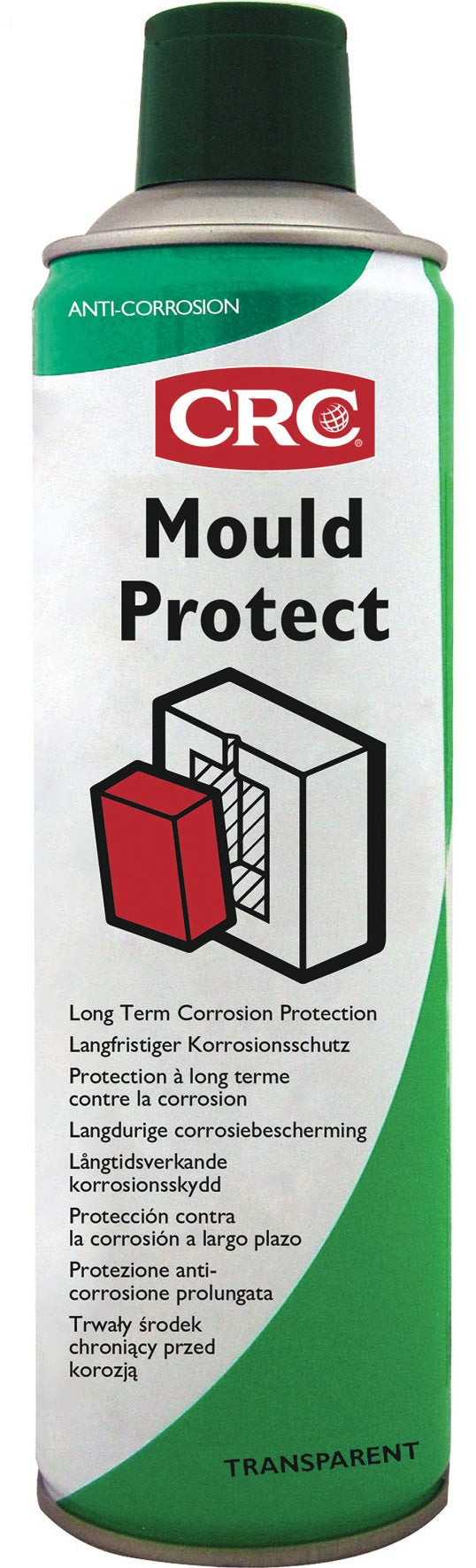 Formenschutz MOULD PROTECT transparent 500 ml Spraydose von CRC – Langzeitschutz für Formwerkzeuge