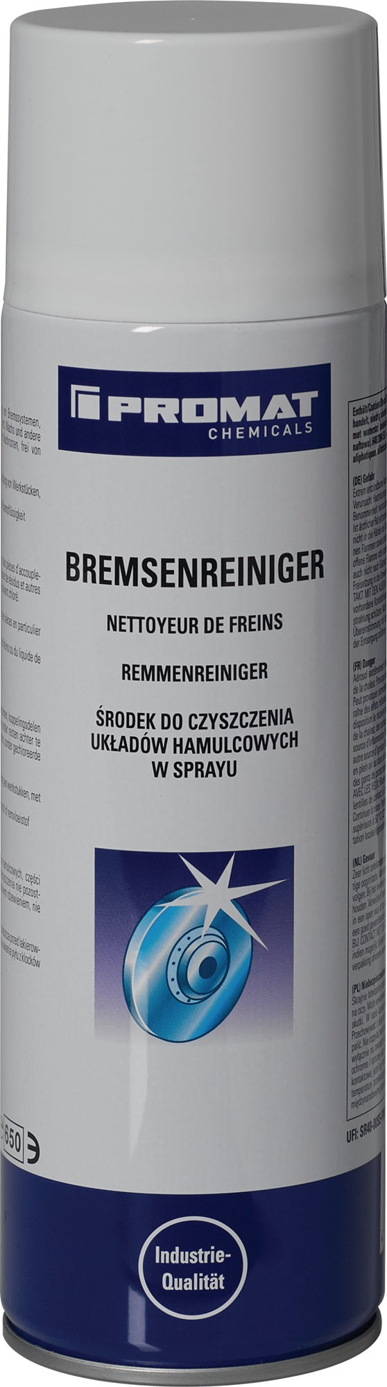 PROMAT CHEMICALS Bremsenreiniger acetonhaltig 500 ml Spraydose – 12 Stück