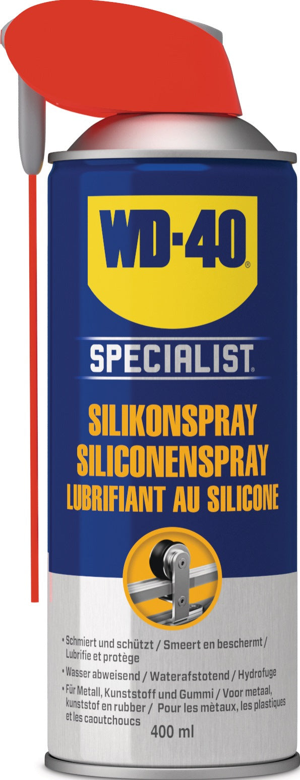 WD-40 SPECIALIST Silikonspray farblos NSF H2 400 ml Spraydose Smart Straw™
