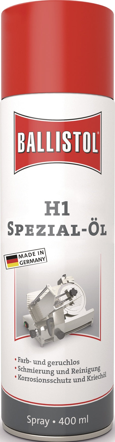 BALLISTOL Spezial-Öl H1 200 ml Spraydose – NSF-H1-zertifiziertes Universalspray für die Lebensmittelindustrie