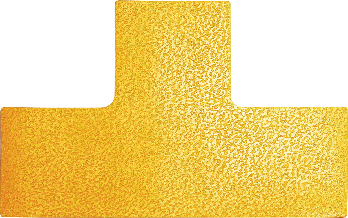 DURABLE Stellplatzmarkierung Form T selbstklebend signalgelb 10 Stück