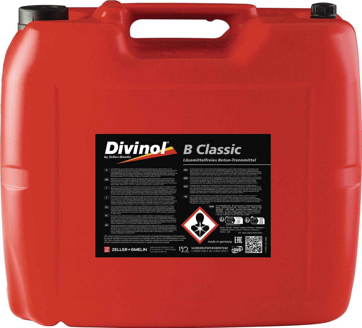 DIVINOL Betontrennmittel B Classic farblos-gelblich 30l Kanister silikonfrei