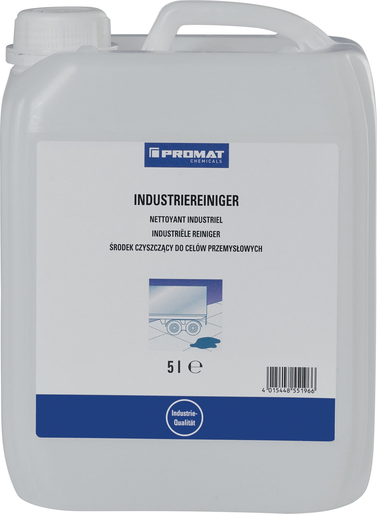 Industriereiniger 5l Konzentrat Kanister PROMAT CHEMICALS – Spezialreiniger für Kunststoff & Edelstahl