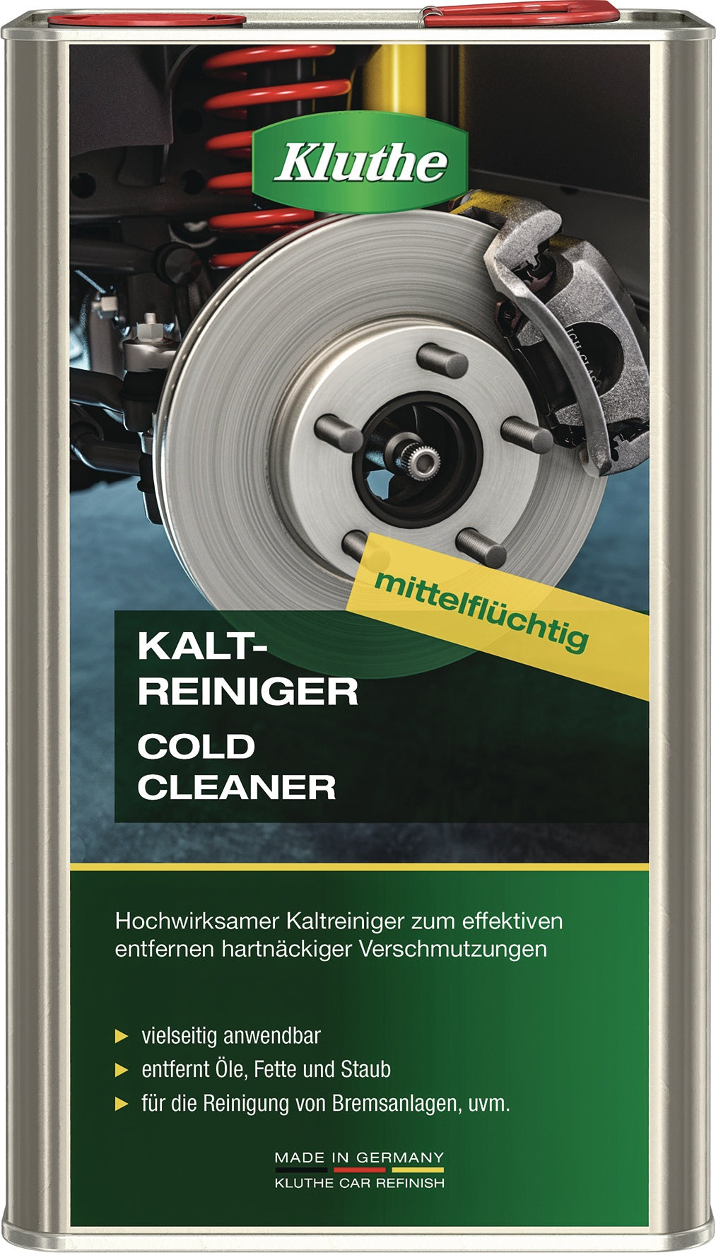 KLUTHE Kaltreiniger 1l geruchsneutral Dose – für Entfettung und Reinigung