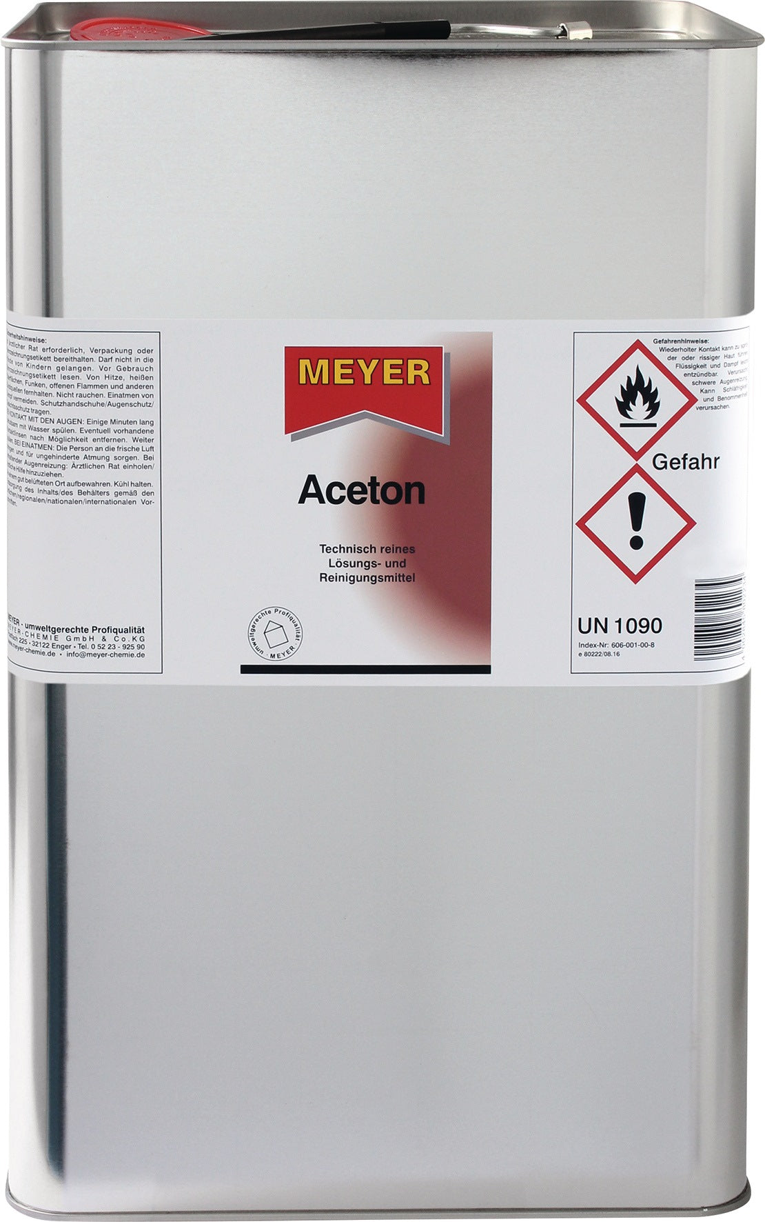 Aceton 1l Dose MEYER – Reiniger & Entfetter, 6er-Pack