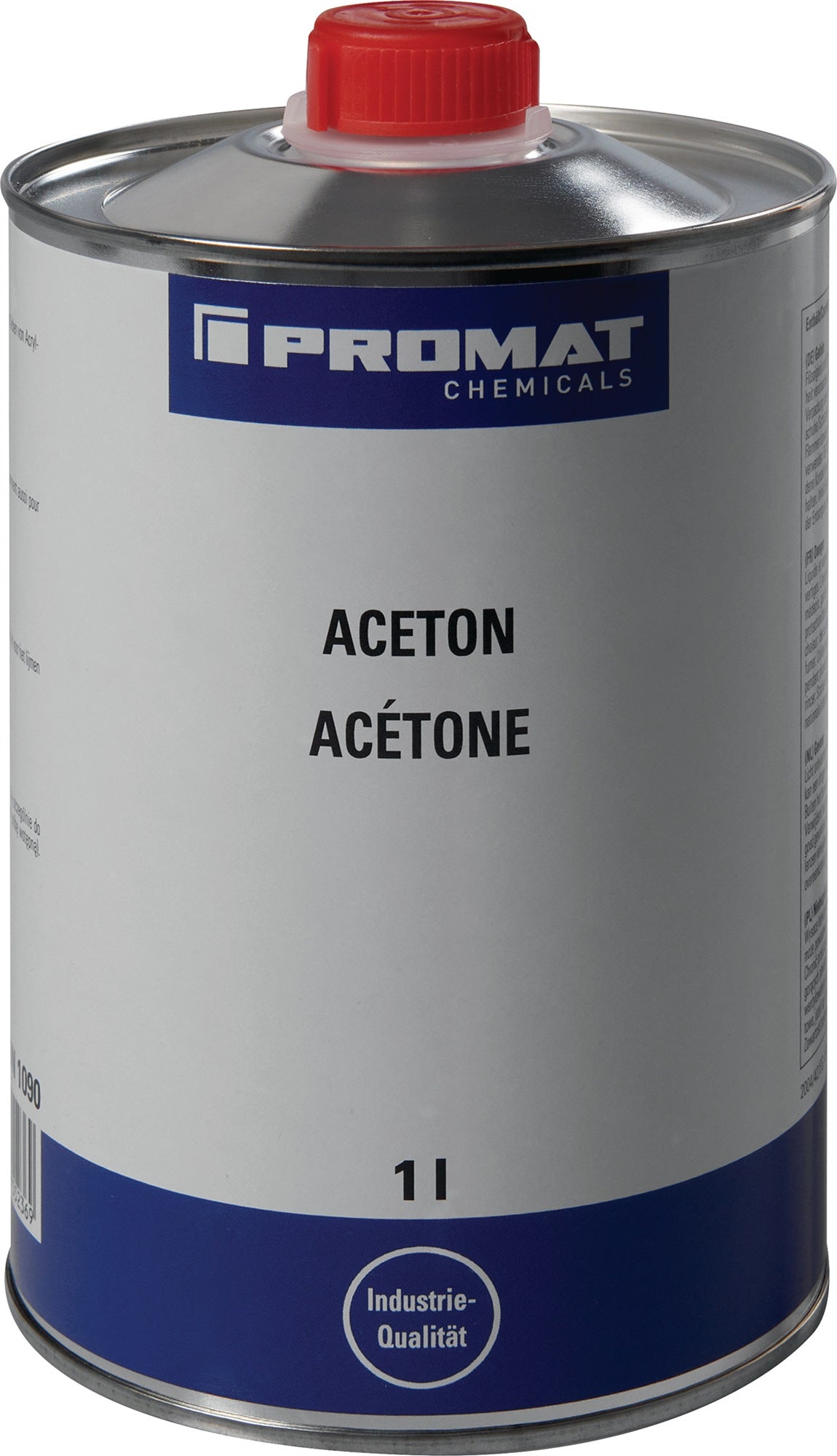 Aceton 1l Dose PROMAT CHEMICALS – Zum Vorreinigen, Entfetten und Verdünnen, 12er-Pack