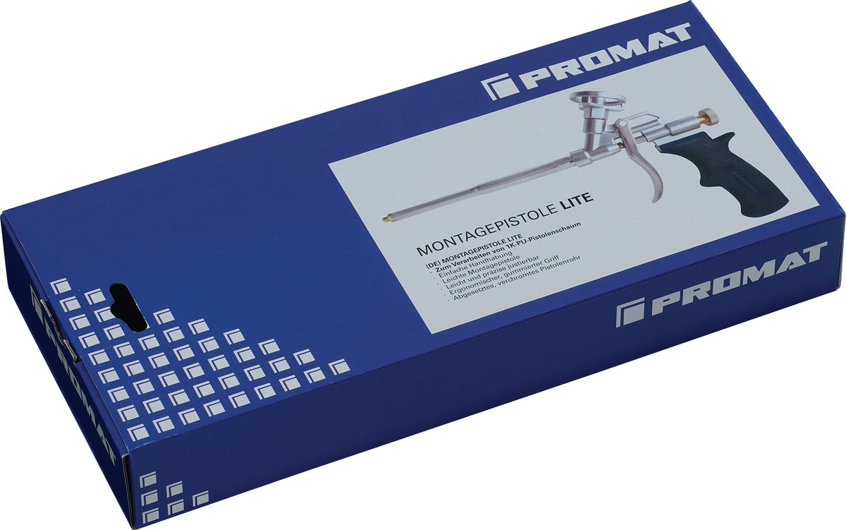1K-Montagepistole Lite Metall für 1K-PU-Pistolenschäume von PROMAT CHEMICALS
