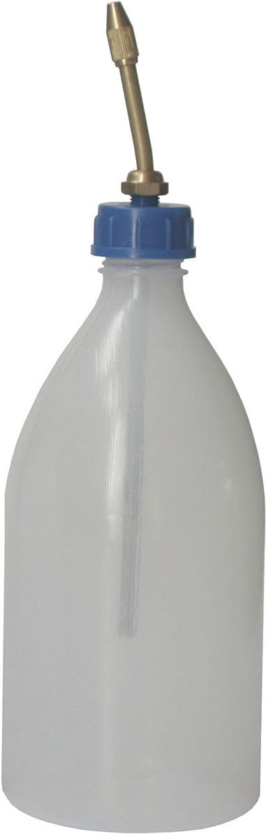 Öler D 125 Ku.125 ml SAMOA HALLBAUER – Transparenter PE-Öler mit Messingrohr