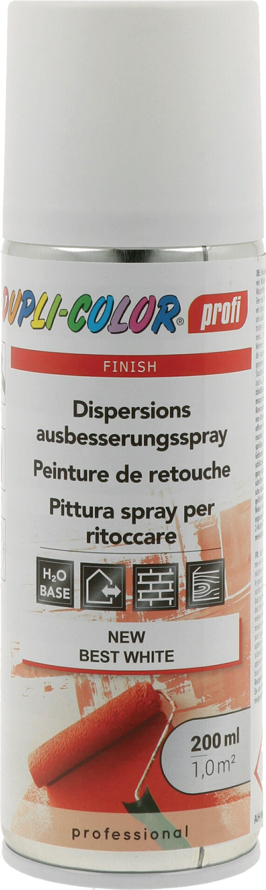 DUPLI-COLOR Dispersions-Ausbesserung weiß matt 200 ml Spraydose