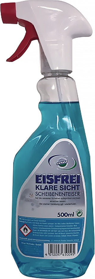 ERNST Scheibenenteiser 500 ml Sprühflasche – bis -30 °C, 12er Pack