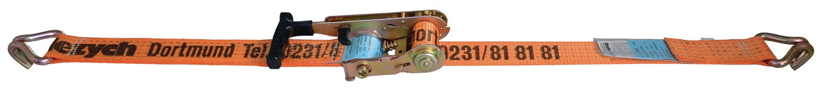 DOLEZYCH Zurrgurt DoRapid 6 m x 50 mm mit Schnellspannratsche und Spitzhaken, LC 5000 daN