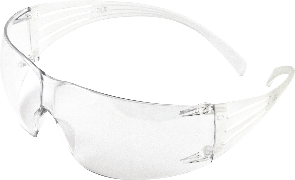 3M Schutzbrille SecureFit™ 200 EN 166, EN 170 – Klare Bügel & Polycarbonat-Scheibe