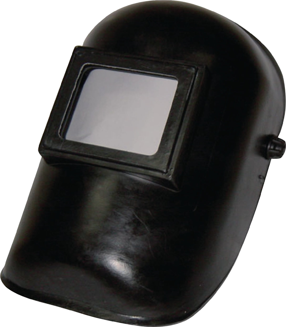 SCHMICO Schweißerkopfschutzhaube mit DIN-9-Glas und Vorsatzglas 90 x 110 mm
