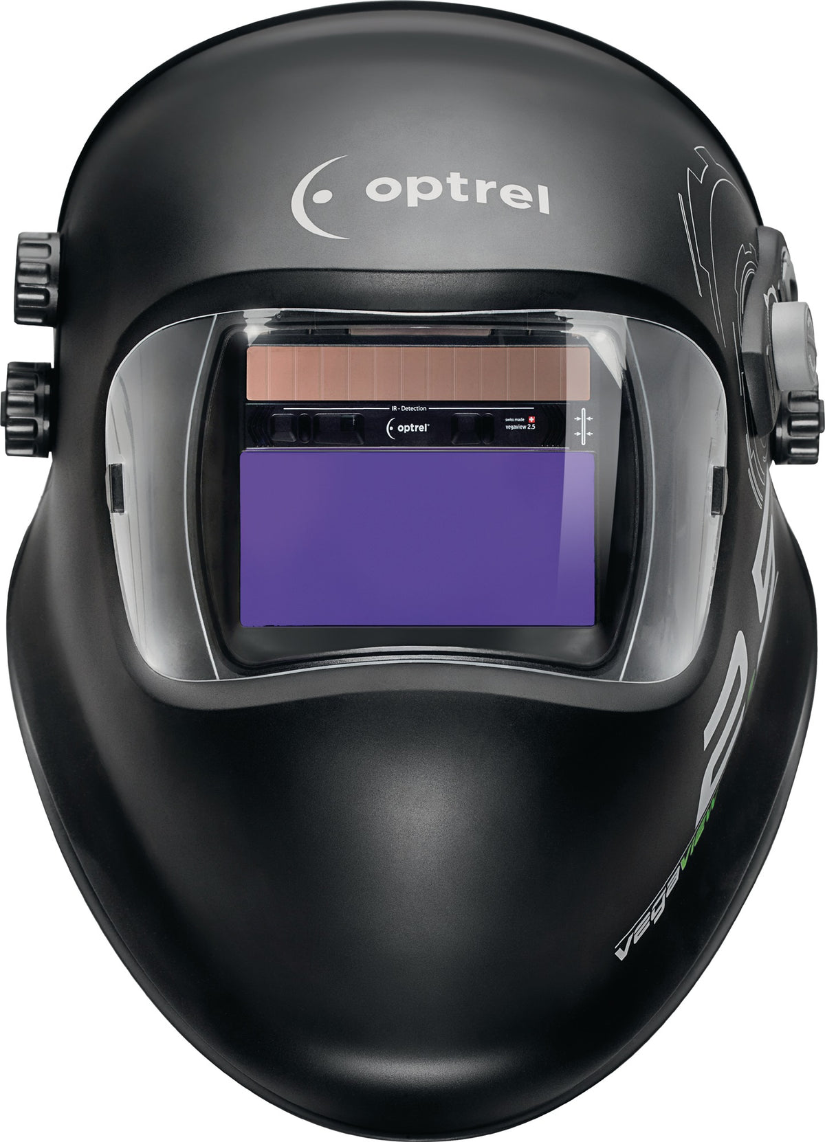 OPTREL Schweißerschutzhelm Vegaview2.5 schwarz 90x110mm DIN 8-12