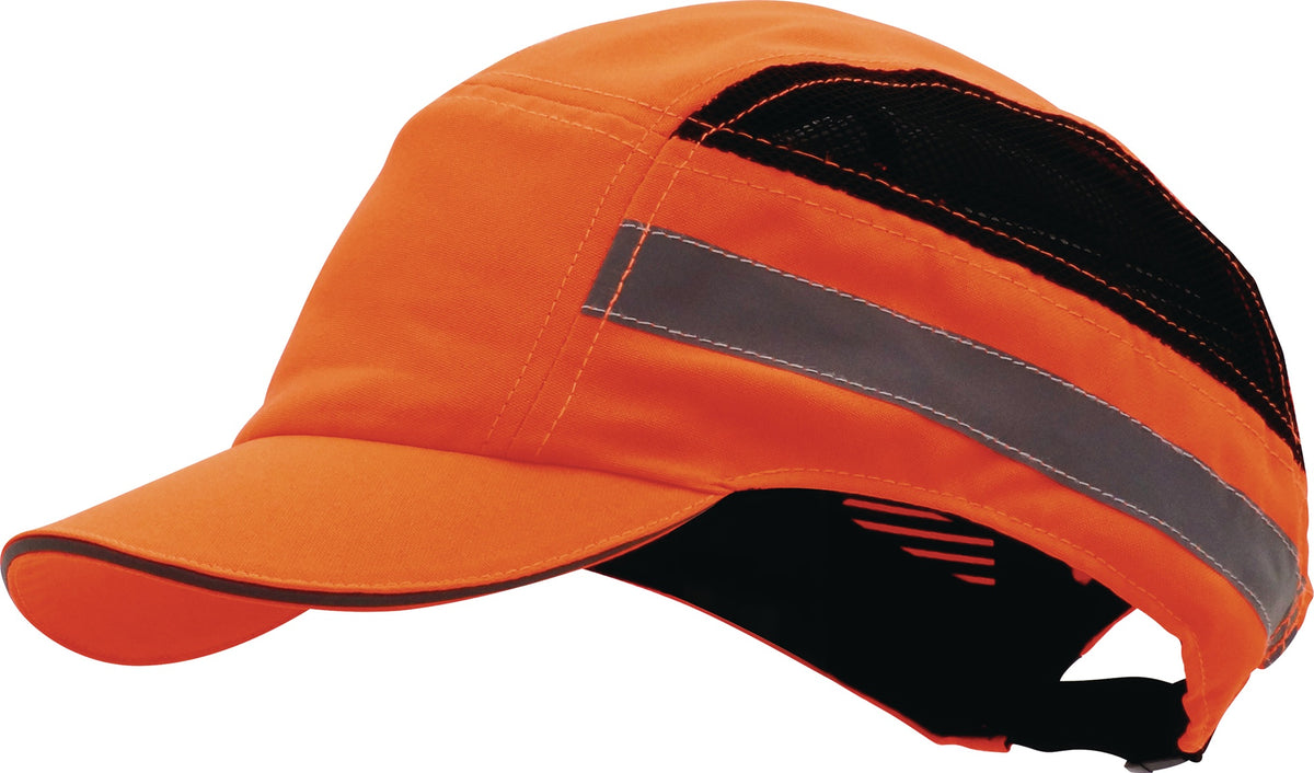 PRO FIT Anstoßkappe PLUS Base-Cap 52-65 cm blau EN 812:2012 mit 5 cm Schirm