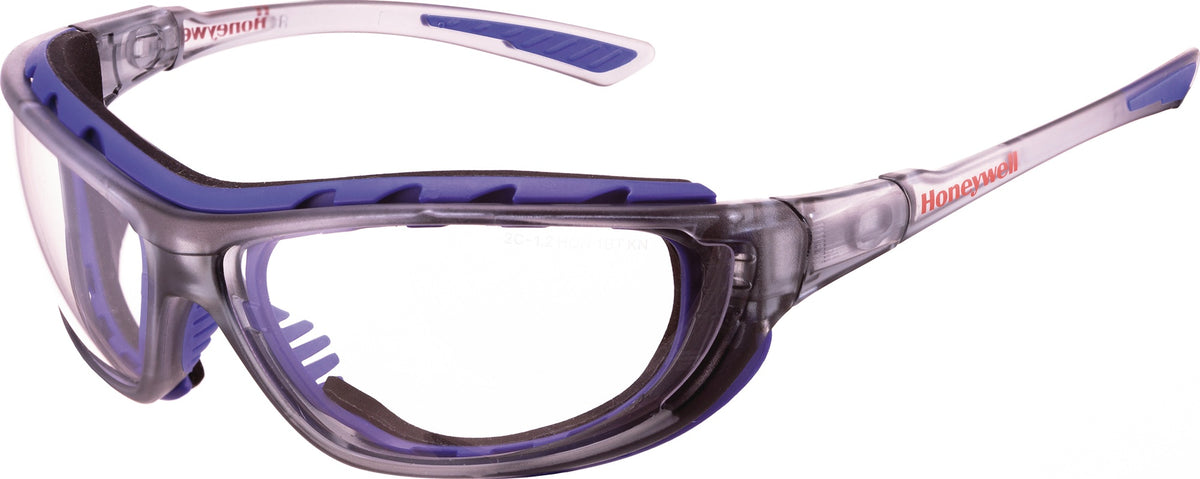 HONEYWELL Schutzbrille SP1000 2G EN166 mit klarer Polycarbonat-Scheibe und Kopfband