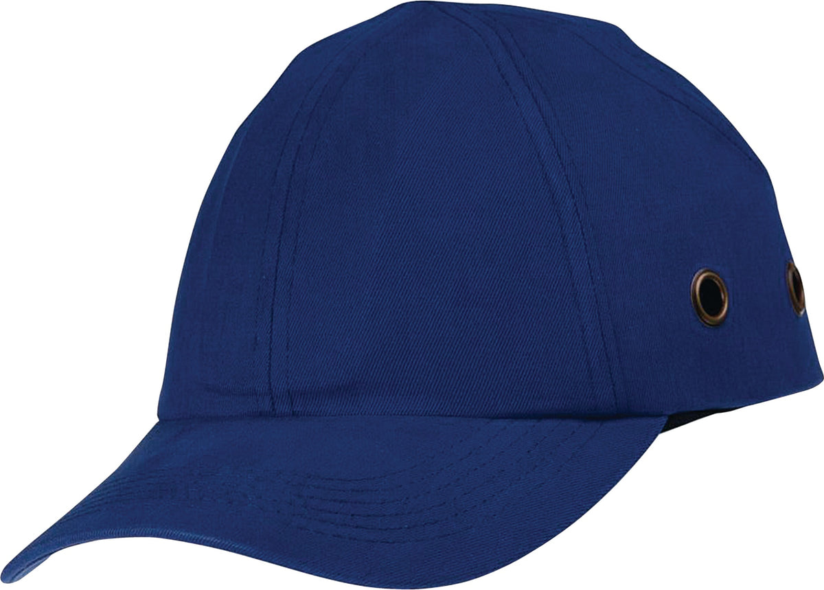 PROFIT Anstoßkappe 54-59 cm Blau mit 7 cm Schirm EN812:A1 – Kopfschutz