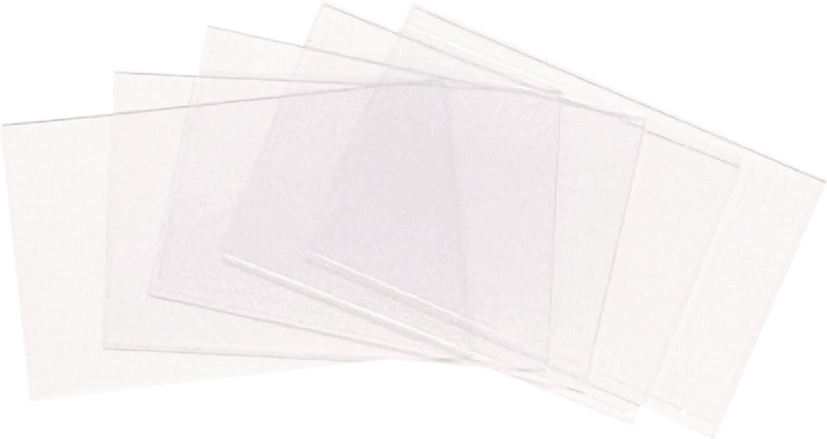 OPTREL Vorsatzscheibe 5er Set für Schweißerschutzhelme sphere X quattro – 65 x 101 mm, innen