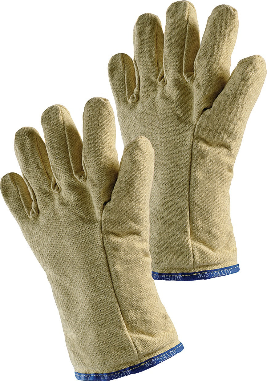 JUTEC Fauster Hitzeschutzhandschuhe Gr. 10 gelb Aramidgewebe EN 407 EN 388 Kat. III