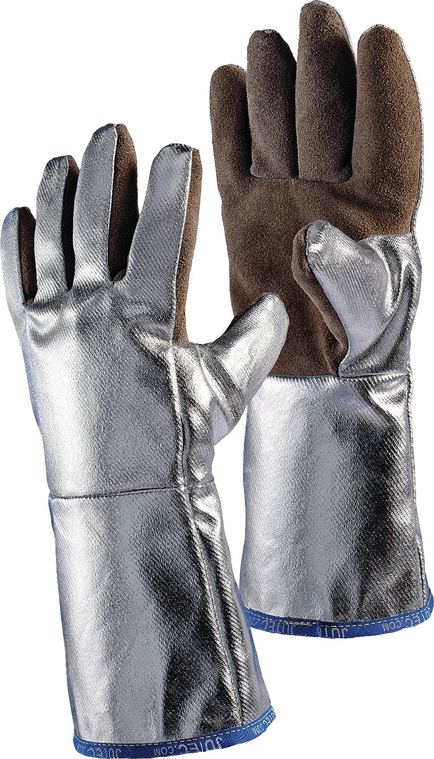 JUTEC Fauster Hitzeschutzhandschuhe Gr. 10 gelb Aramidgewebe EN 407 EN 388 Kat. III