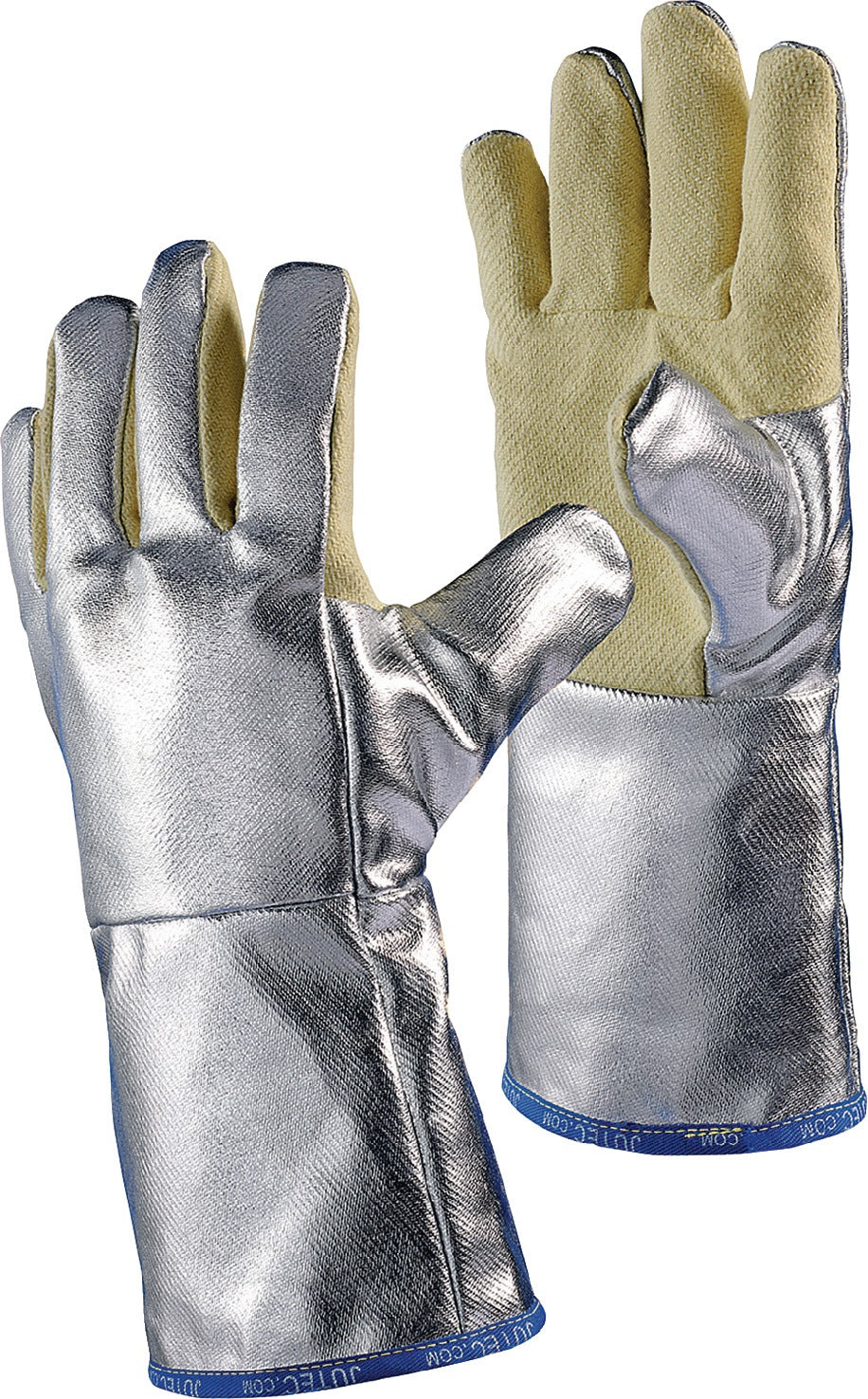 JUTEC Fauster Hitzeschutzhandschuhe Gr. 10 gelb Aramidgewebe EN 407 EN 388 Kat. III