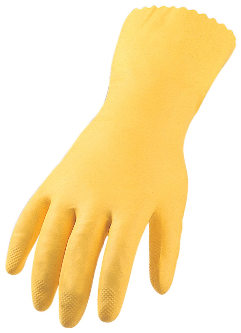 ASATEX Chemiehandschuh Gr.9 gelb EN 388 EN 374 PSA III – Naturlatex