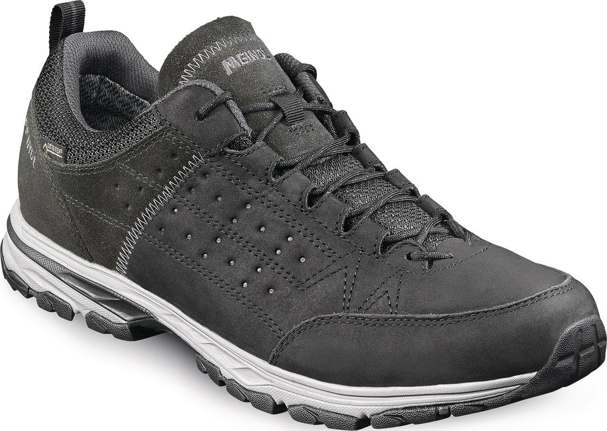 MEINDL Freizeitschuh Durban GTX Schwarz Nubukleder Velourleder GORE-TEX