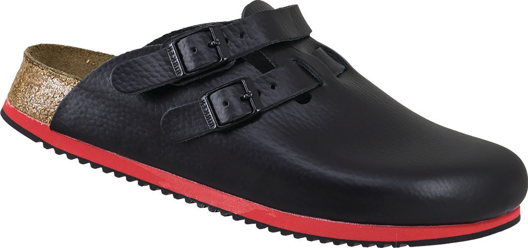 BIRKENSTOCK Clog Kay SL Damen Schwarz Leder O2 FO A SRA EN 20347