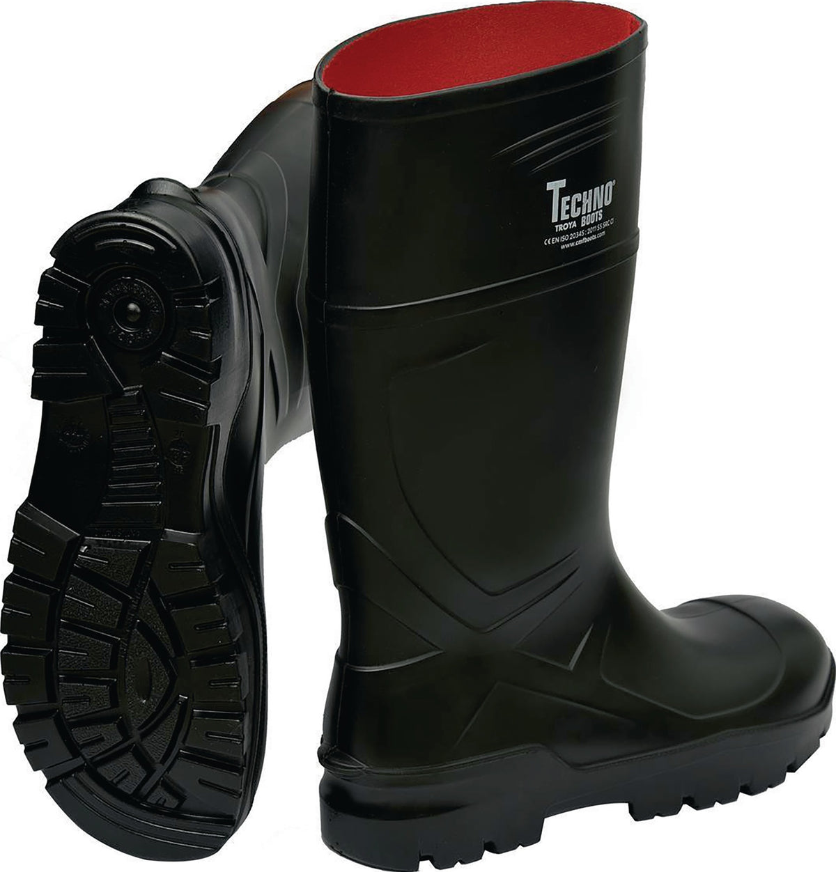 TECHNO BOOTS Sicherheitsstiefel Otra S5 SR CI FO – Leichter Polyurethan-Baustiefel, Gr. 40