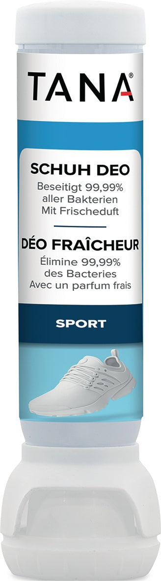 TANA Schuhdeo DEO Fresh 100 ml antibakteriell mit Duo-Sprühkopf