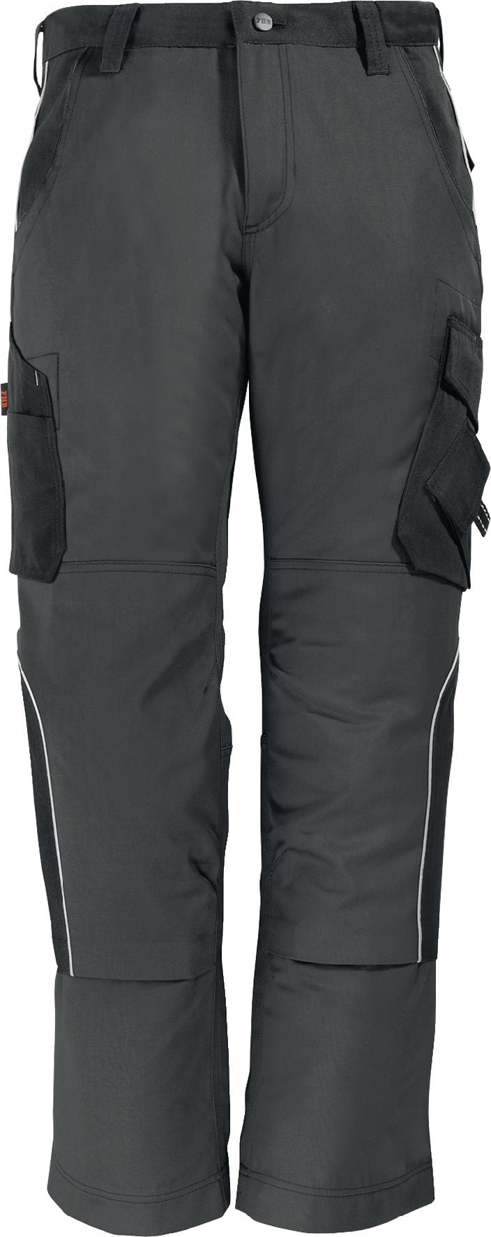 FHB Arbeitshose BRUNO anthrazit/schwarz Gr. 46 – 300 g/m², Kniepolstertaschen