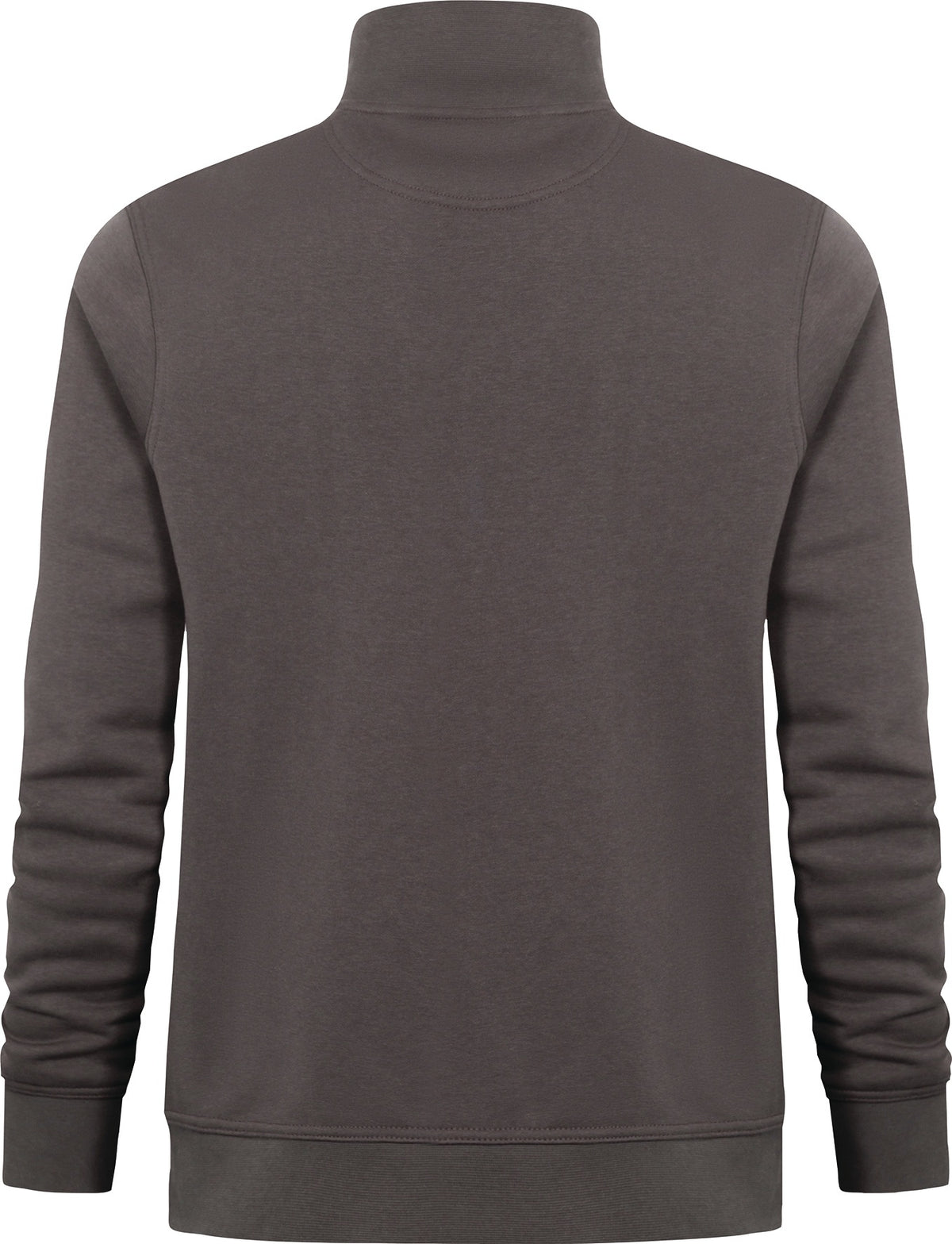 PROMODORO Sweatshirt Troyer Side Pocket charcoal Gr. M – 325 g/m², OEKO-TEX® Made In Green