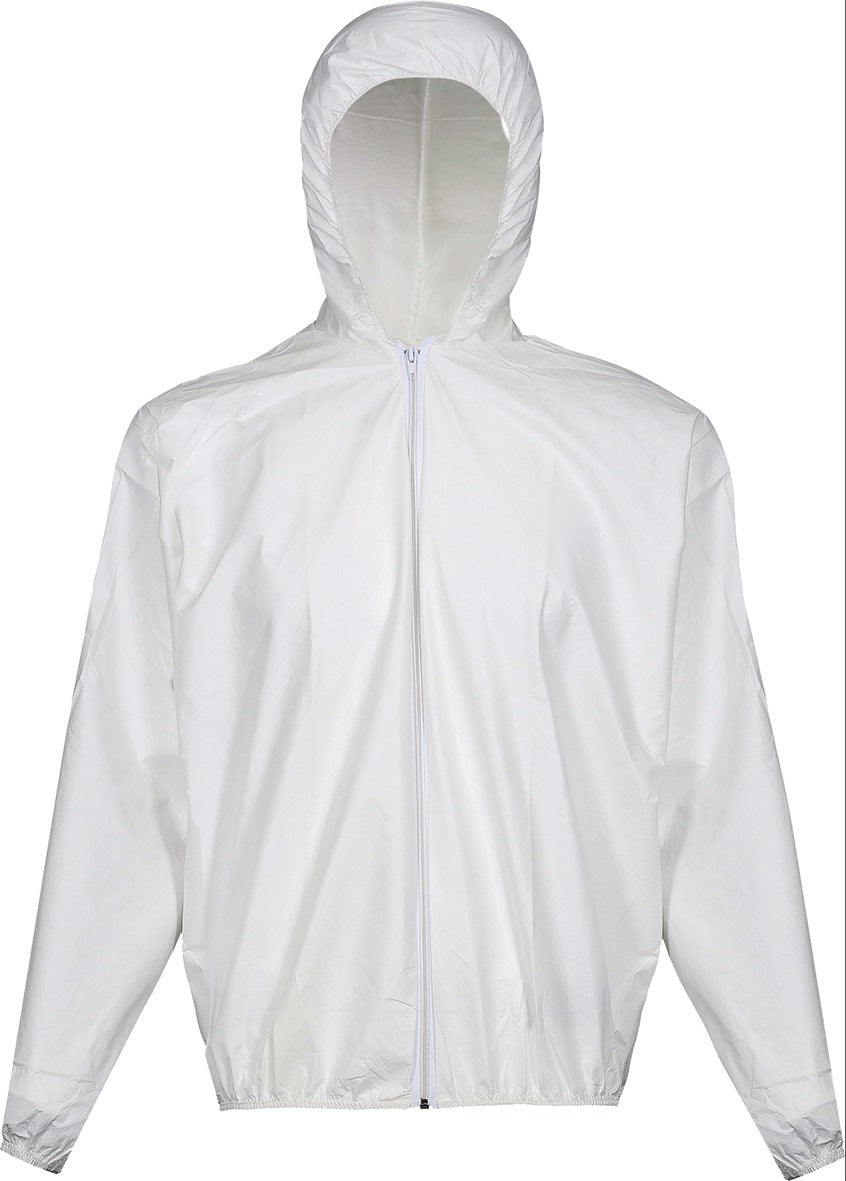ASATEX Chemikalienschutzjacke CoverStar® Gr. M weiß – Antistatisch, Typ PB 6 (B), Kat. III