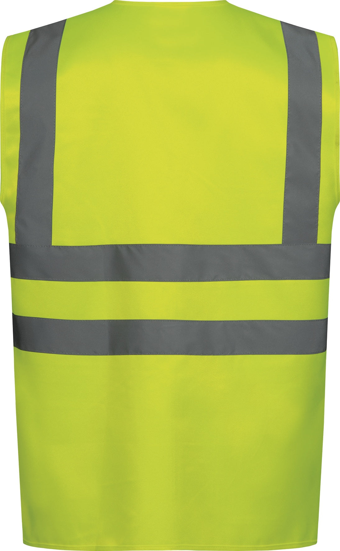 SAFESTYLE Warnweste ALBIN Gr.M gelb EN ISO 20471 Kl.2 mit Schulterreflex und Reißverschluss