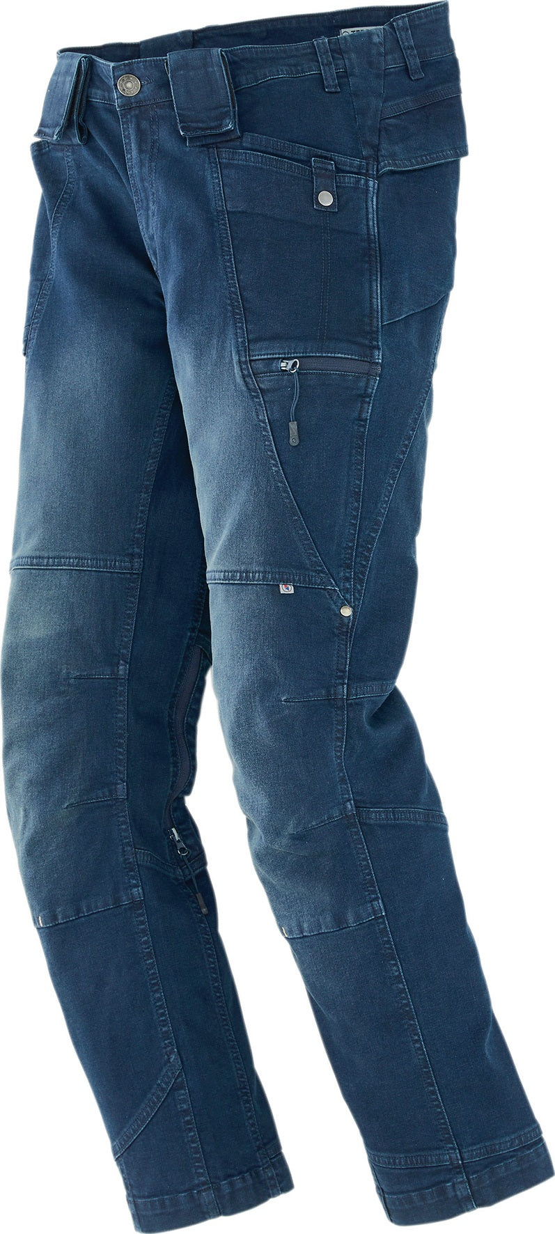 TERRAX Denim-Arbeitshose Jeans Herren Gr. 48 – Stretch-Arbeitshose mit sportlich schmaler Passform