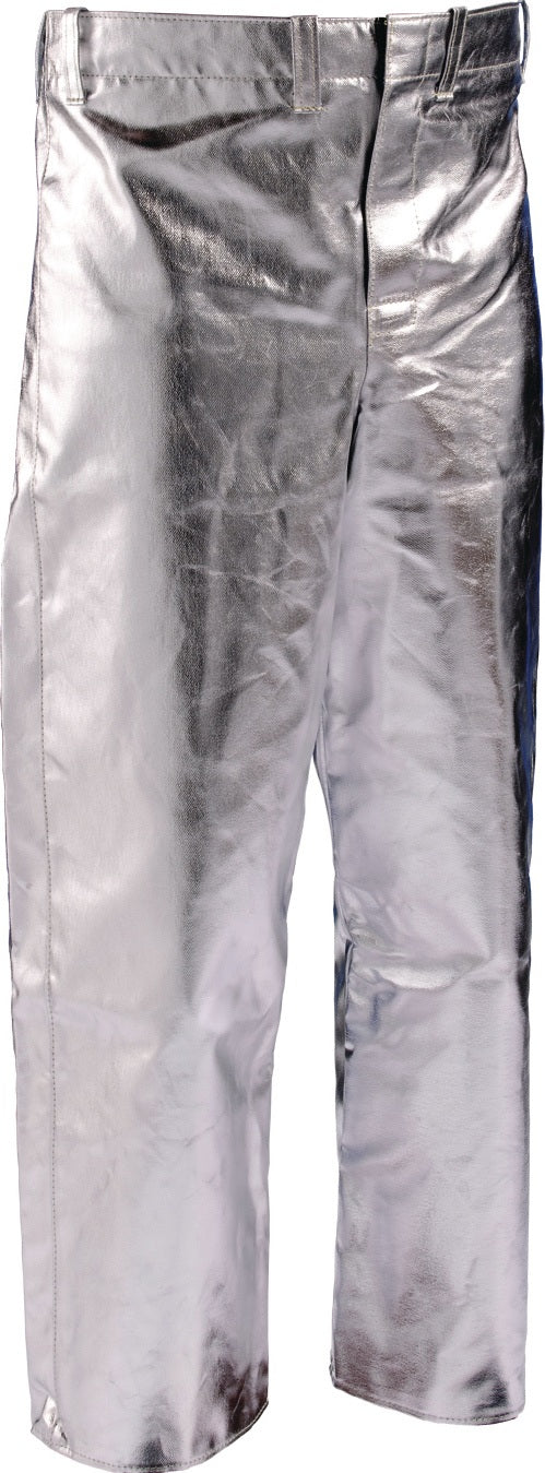 JUTEC Hitzeschutzhose Gr. 56 silber – aluminisiertes Preox-Aramidgewebe für über 1000 °C